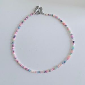 Friendship Pastel Beaded Necklace